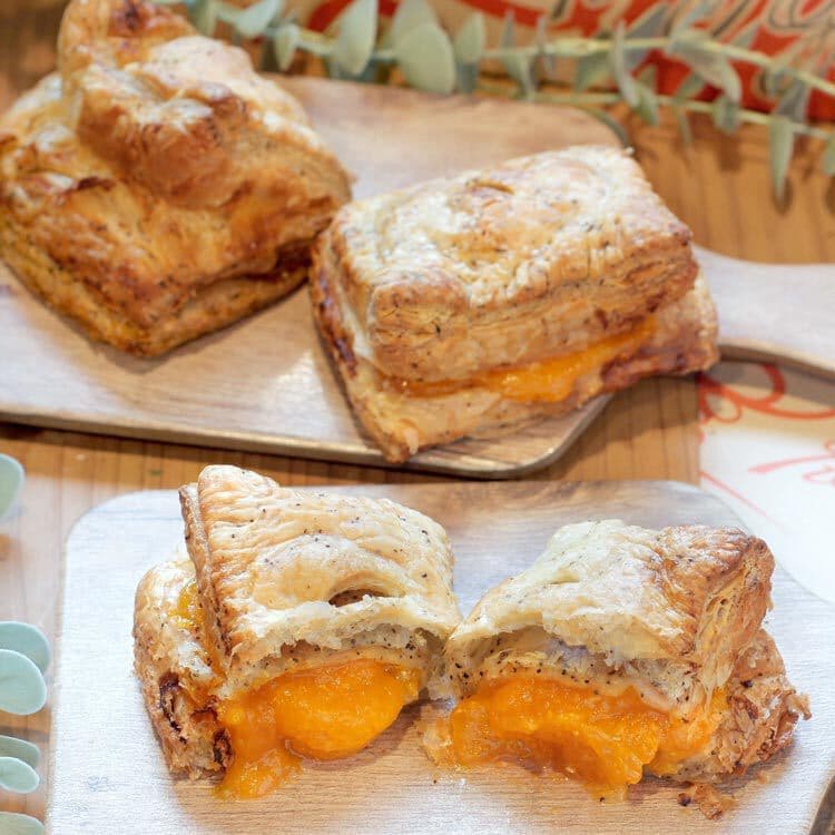 オレンジティーパイ生地のみかんパイ