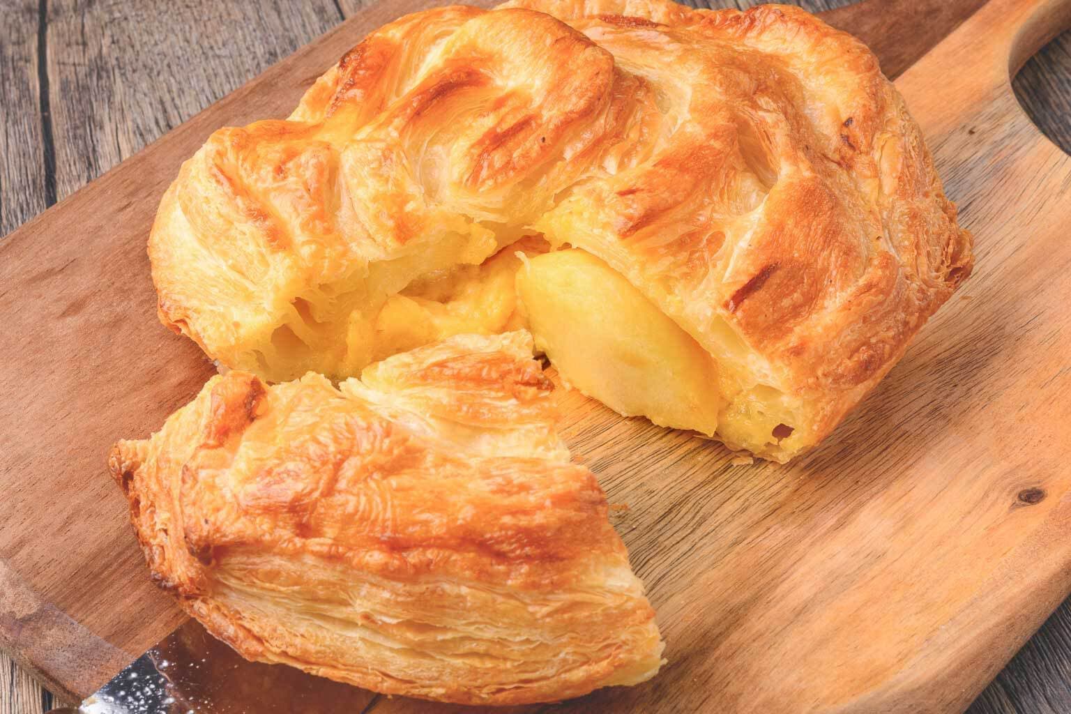 パイ専門店パイグルグルの林檎たっぷりのアップルパイ