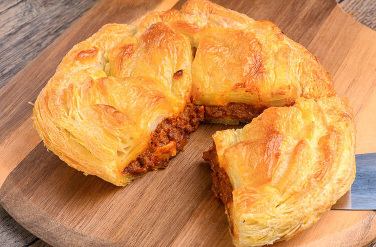 パイ専門店パイグルグルのサクサクジューシーなミートパイ